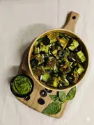 Pesto Paneer Salad